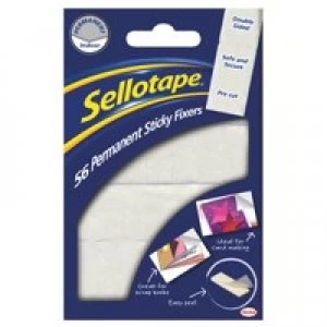 Image of Sellotape Sticky Fixers Double Sided Foam 1445423 (56 Pads) - (Pk12)