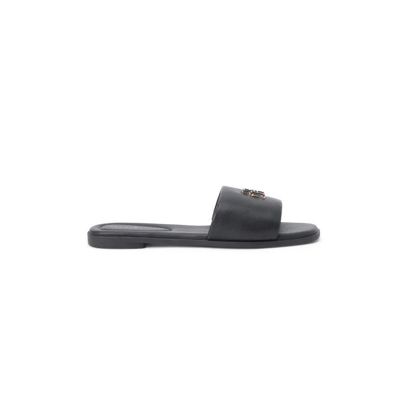 Image of Tommy Hilfiger Tommy Logo Lthr Mule Ld63 Black female 4 (37)