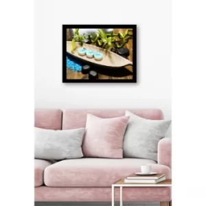 Image of SC0992 Multicolor Decorative Framed MDF Painting