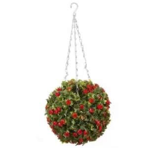 Image of Smart Garden Topiary Red Rose Ball
