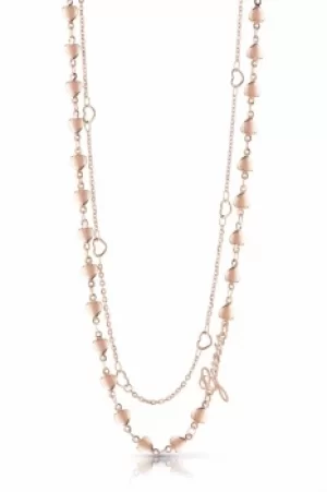 Image of Guess Jewellery Rose Gold Necklace UBN28002