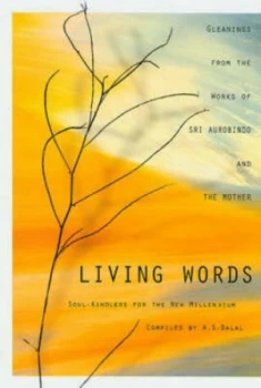 Image of Living Words by Sri Aurobindo and Mirra Alfassa Book