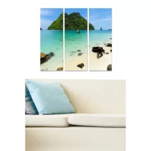 Image of MDF62139628 Multicolor Decorative MDF Painting (3 Pieces)