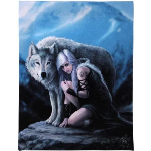 Image of Small Protector Canvas Picture by Anne Stokes