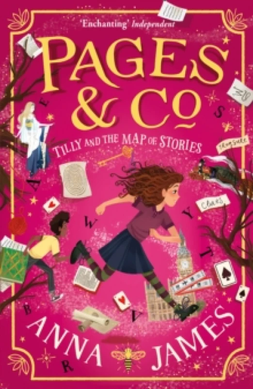 Image of Anna James Pages & Co.: Tilly and the Map of Stories Book Multi
