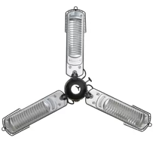 Image of Zanussi ZPPTH1 2Kw Hanging Parasol Patio Heater - Black