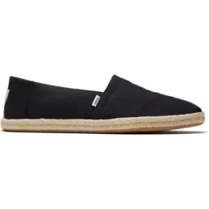 Image of Toms Alpargata Rope Shoes - Black