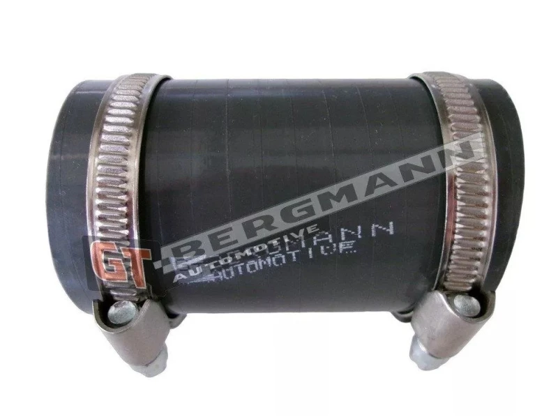 Image of GT-BERGMANN GT52-776 Turbocharger Hose with clamps, AEM (Ethylene Acrylate Rubber) AEM (Ethylene Acrylate Rubber) Charger Intake Hose (3314)