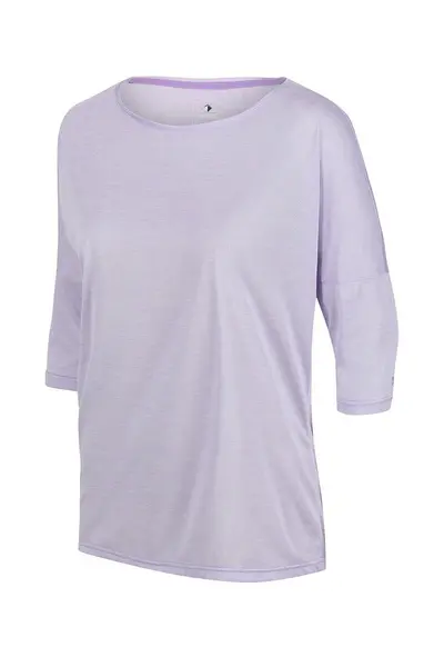 Image of Regatta Quick-Dry Polyester 'Pulser II' 3/4 Sleeve T-Shirt Lilac