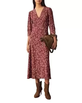Image of ba & sh Loa Midi Dress