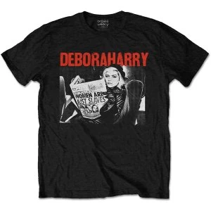 Image of Debbie Harry - Women Are Just Slaves Mens Large T-Shirt - Black