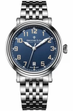 Image of Mens Dreyfuss Co 1924 Watch DGB00152/52