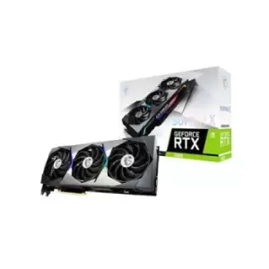 Image of MSI RTX 3080 SUPRIM X 12G LHR graphics card NVIDIA GeForce RTX 3080 12 GB GDDR6X