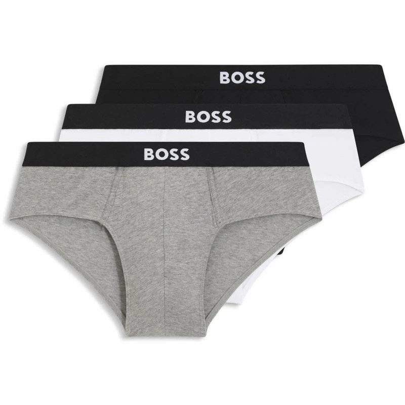 Image of Boss 3 Pack of Logo Briefs Various male L