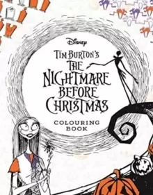 Image of Disney Tim Burton's The Nightmare Before Christmas Colouring Book