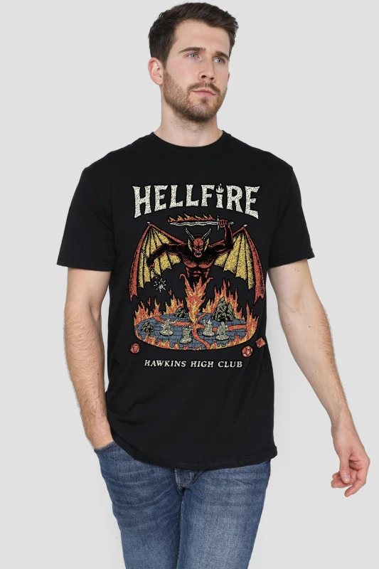 Image of Stranger Things T-Shirt - Black M