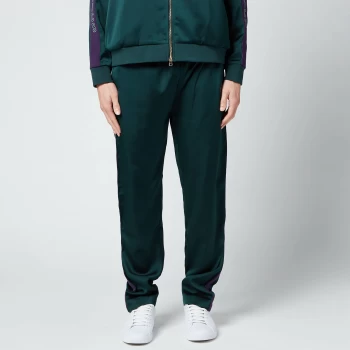 Image of Bel-Air Athletics Mens Academy Crest Track Pants - Ivy - L