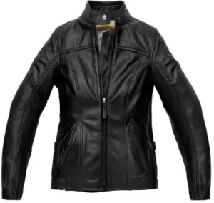 Image of Spidi Rock Womens Jacket, black, Size 46, black, Size 46 for Women