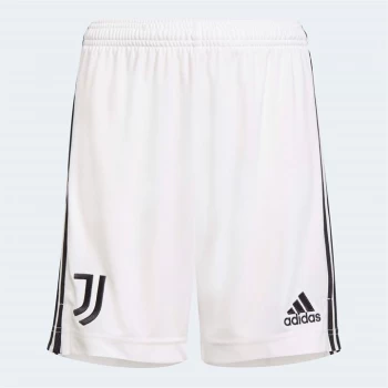 Image of adidas Juventus Home Shorts 2021 2022 Junior - White