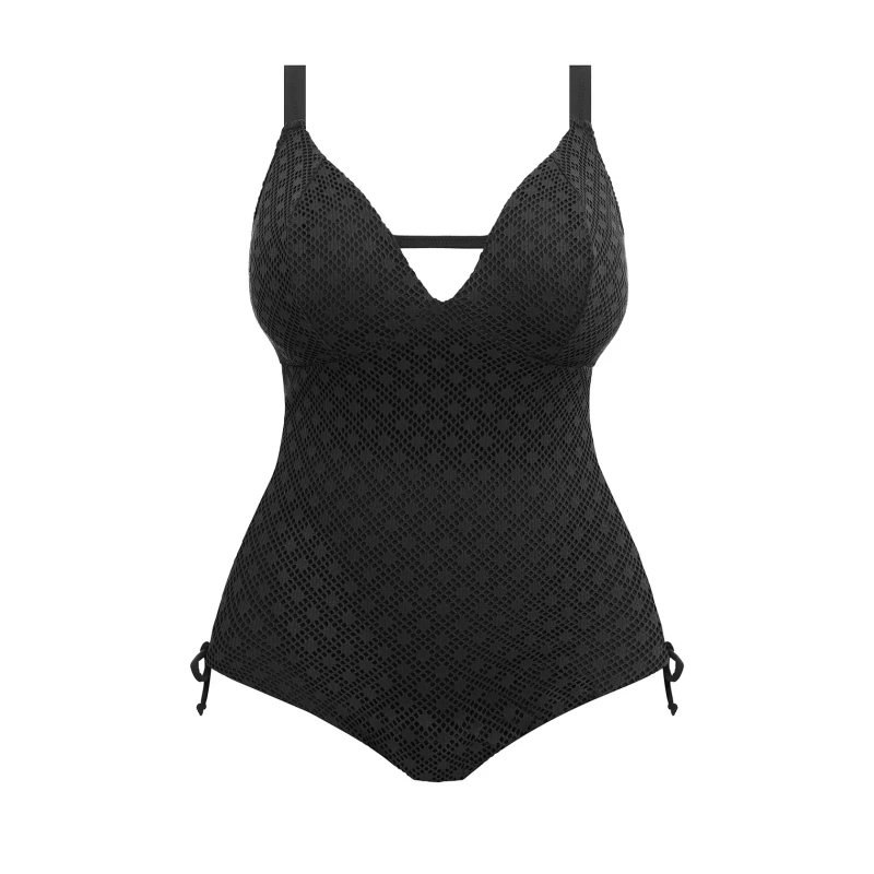 Image of Elomi Womens 1 Piece swimsuit without underwire Elomi Bazaruto Noir Female 105I/J