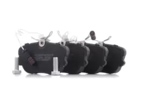 Image of RIDEX Brake pad set 402B1356 Brake pads,Brake pad set, disc brake MERCEDES-BENZ,190 (W201)