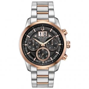 Image of Bulova Sutton Mens Two Tone Bracelet Watch