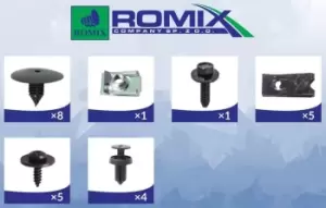 Image of ROMIX Inner Wing Panel inner 91013 OPEL,RENAULT,DACIA,Vivaro A Kastenwagen (X83),Vivaro A Combi (X83),Vivaro A Pritsche / Fahrgestell (X83)