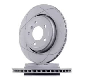 Image of ATE Brake disc BMW 24.0322-0209.1 34201166073 Brake rotor,Brake discs,Brake rotors