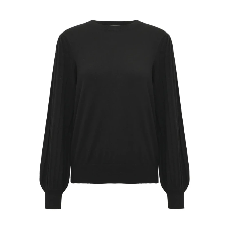 Image of Kaffe Womens knitted sweater KAFFE Lone Noir Female 2XL