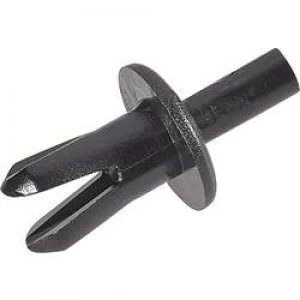 Image of Expanding rivet Hole 4.2mm Plastic Black PB Fastener