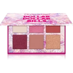 Image of Makeup Revolution Power Shadow Palette Eyeshadow Palette Shade Dollar Dollar Bills 6,6 g