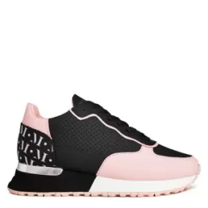 Image of Popham Black Perf Pink Womens
