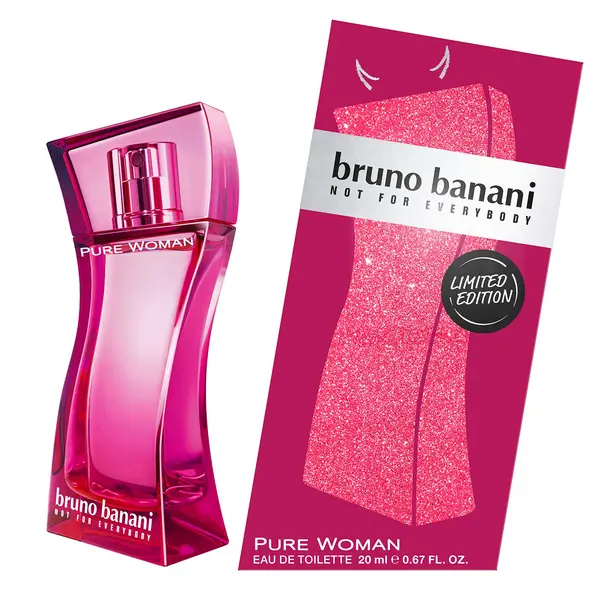 Image of Bruno Banani Pure Woman Limited Edition Eau de Toilette For Her 20ml