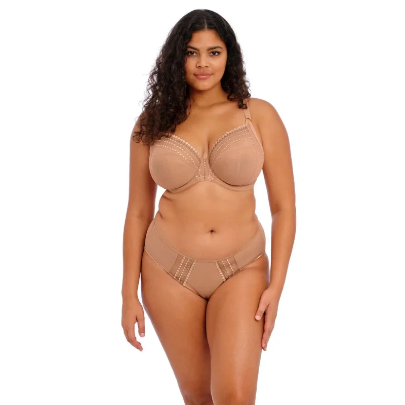 Image of Elomi Womens underwired plunge bra Elomi Matilda Marron Female 85L