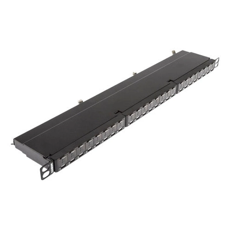 Image of Cablenet Cablenet 24 Port Cat6a FTP 0.5u PCB Patch Panel 72-3748