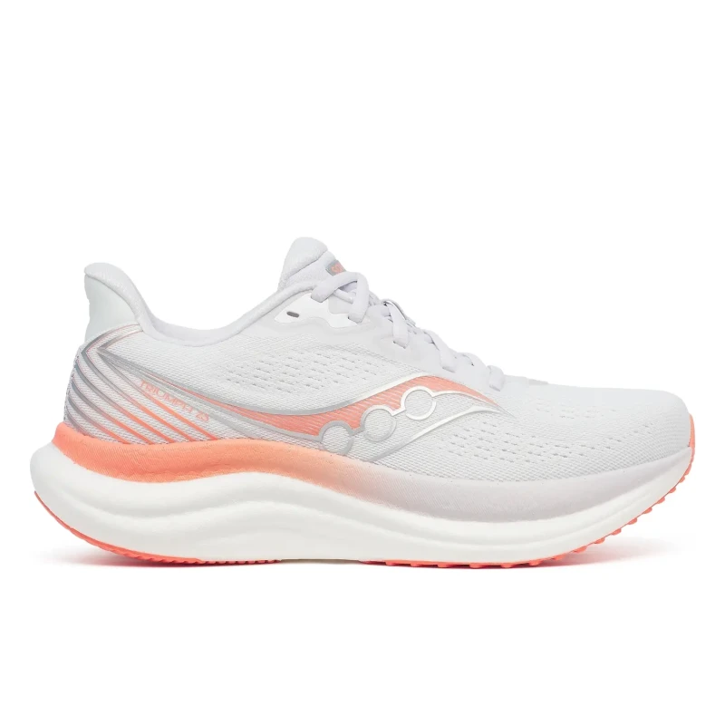 Image of Womens running shoes Saucony Triumph 23 Blanc Female 38