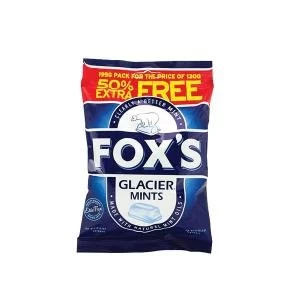 Image of Foxs Glacier Mints 195g No artifical colours or flavours 0401004