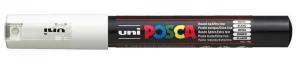 Image of Posca PC-1M Marker Broad White Single Pen (PK1)