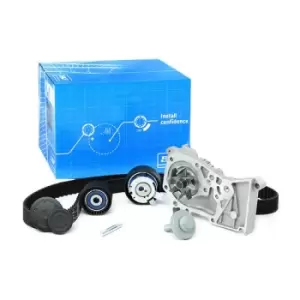 Image of SKF Water Pump + Timing Belt Kit VKMC 06021 RENAULT,Clio III Schragheck (BR0/1, CR0/1),TWINGO II (CN0_),MEGANE III Grandtour (KZ0/1)