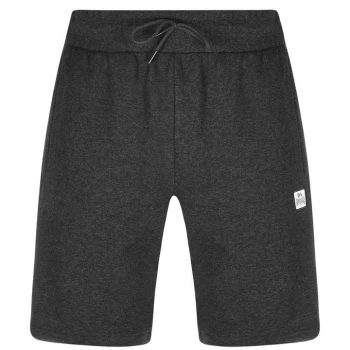 Image of Lonsdale 2S Fleece Shorts Mens - Charcoal