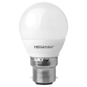 Image of Megaman 3.5W LED BC/B22 Golf Ball Warm White 360° 250lm Dimmable - 145544
