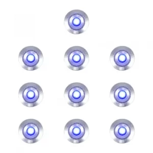 Image of 3m Extension with a Pack of 10 x 15mm Blue Decking Lights