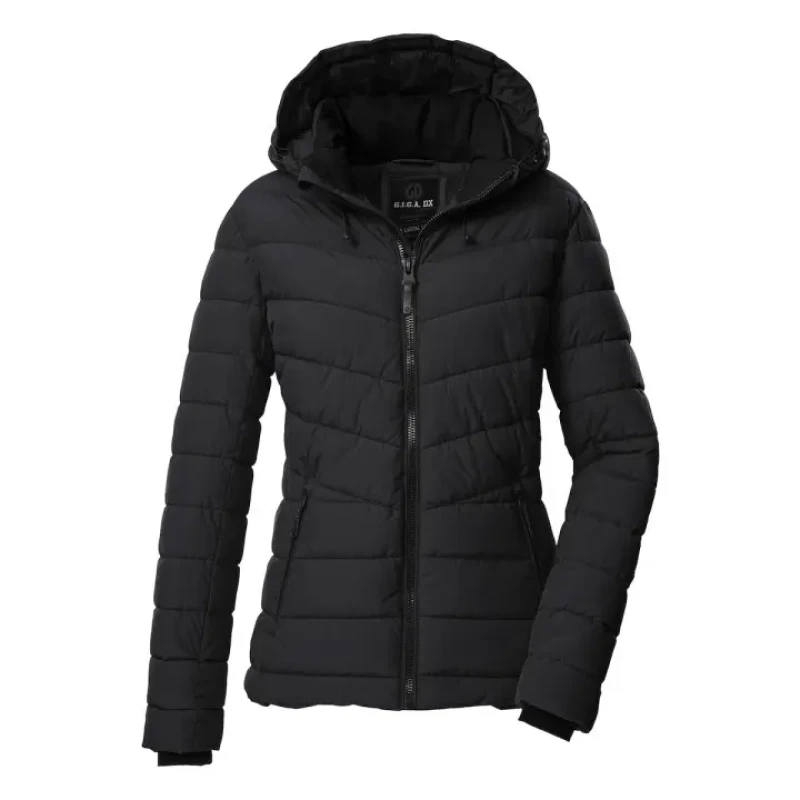 Image of Killtec Womens quilted hooded jacket Killtec GW 32 Noir Female 44