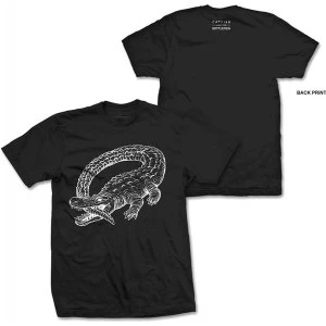 Image of Catfish And The Bottlemen - Alligator Mens X-Large T-Shirt - Black