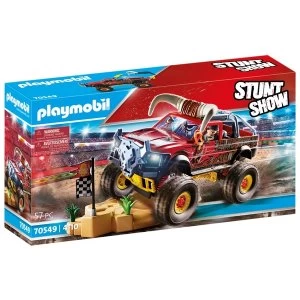 Image of Playmobil Stunt Show Bull Horn Monster Truck