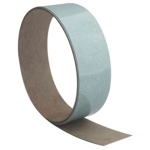 Image of BQ Cracked glass Gloss Green Cracked glass effect Worktop edging tape L1.5m