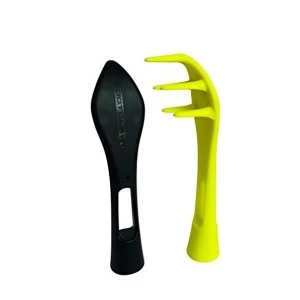 Image of Bootclaw Football Boot Mud Scraper with built in Stud Key Fluo Yellow