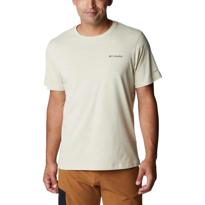 Image of Columbia Columbia Thisle Tee Sn63 Fossil male Small
