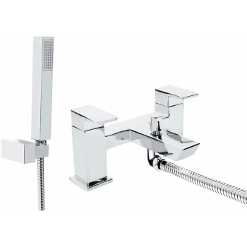 Image of Cobalt Bath Shower Mixer Tap - Chrome - Bristan