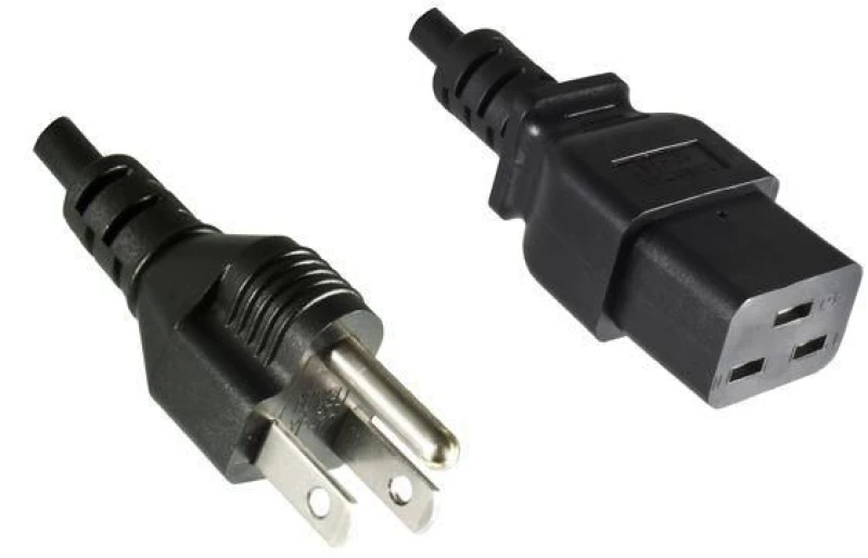 Image of Microconnect PE110518 power cable Black 1.8 m C19 coupler